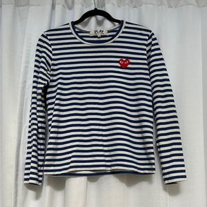 PLAY COMME des GARCONS Stripe Tee